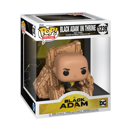 Black Adam POP! Deluxe Vinyl Figure Black Adam on Throne 9 cm - 1239