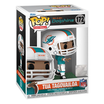POP NFL! Sportowe figurki winylowe Delfiny - Tua Tagovailoa 9 cm - 172