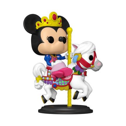 Walt Disney Word 50th Anniversary POP! Disney Vinyl Figure Minnie Mouse on Prince Charming Regal Carrousel 9 cm - 1251