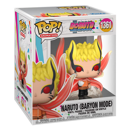 Naruto Baryon Mode Boruto - Naruto Next Generations Super Sized POP! Vinyl Figure 15 cm