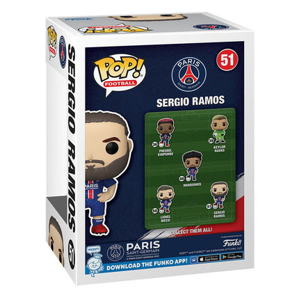 Sergio Ramos Paris Saint-Germain FC Funko POP! Figurki winylowe do piłki nożnej 9cm - 51