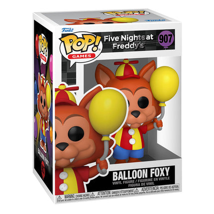 Balloon Foxy Five Nights at Freddy's Security Breach POP! Games Vinyl Figure 9 cm - 907