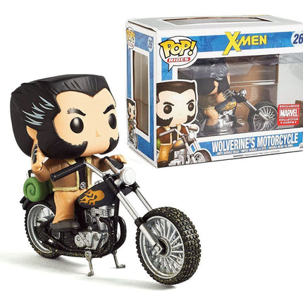 Wolverine con Motocicletta Funko Pop X-Men  Rides Vinyl  16 cm (3948462899297)