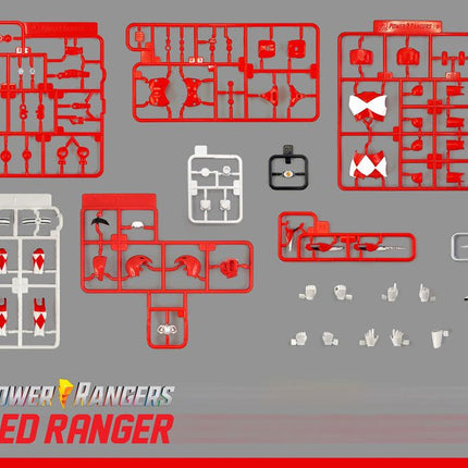 Power Rangers Furai Model Plastic Model Kit Red Ranger 13 cm