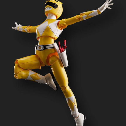 Power Rangers Furai Model Plastikowy zestaw do sklejania Żółty Ranger 13cm
