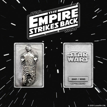 Ingot Han Solo Star Wars Iconic Scene Collection Limited Edition Lingotto