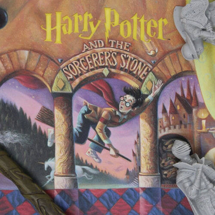 Harry Potter Art Print Kamień filozoficzny Okładka książki Artwork Edycja limitowana 42 x 30 cm - LIPIEC 2021
