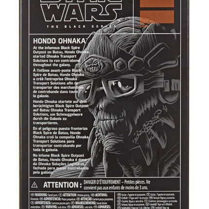Star Wars Galaxy's Edge Black Series Figurka 2020 Hondo Ohnaka 15cm