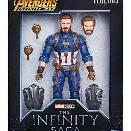 The Infinity Saga Marvel Legends Figurka Kapitan Ameryka (Avengers: Infinity War) 15 cm - SIERPIEŃ 2021