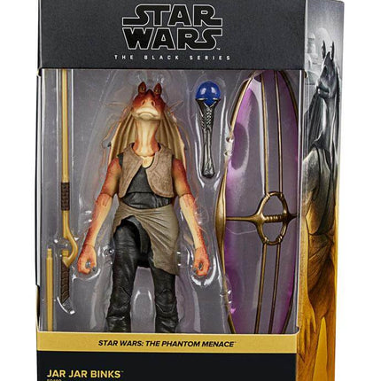 Jar Jar Binks 15 cm Star Wars Episode I Black Series Deluxe Action Figure 2021
