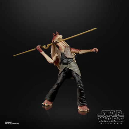 Jar Jar Binks 15 cm Star Wars Episode I Black Series Deluxe Action Figure 2021