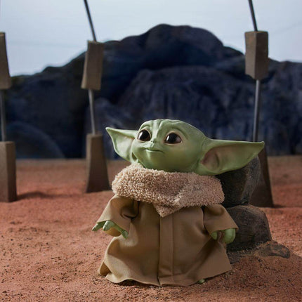 Baby Yoda Star Wars The Mandalorian Talking Peluche Toy The Child 19 cm