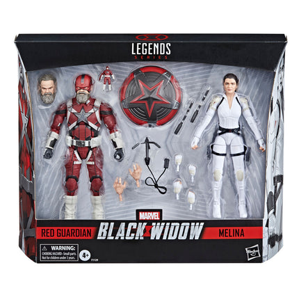Red Guardian and Melina Black Widow Marvel Legends Action Figure 2-Pack 2021 15 cm