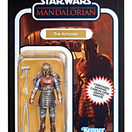 The Armorer Star Wars The Mandalorian Vintage Collection Karbonizowana figurka 2021 10 cm