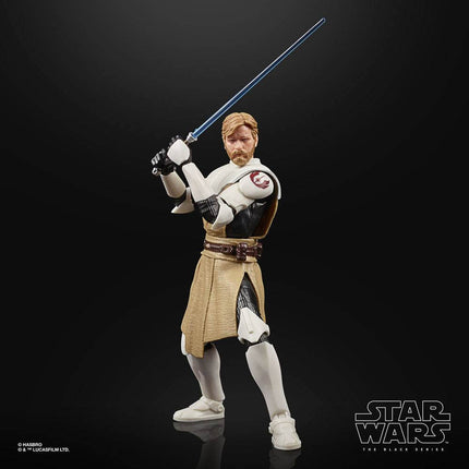Obi-Wan Kenobi Gwiezdne wojny Wojny klonów Czarna seria Lucasfilm 50. rocznica Figurka 2021