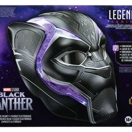 Czarna Pantera Marvel Legends Series Elektroniczny kask Czarna Pantera