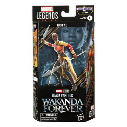 Okoye Black Panther: Wakanda Forever Marvel Legends Series Action Figure Attuma BAF 15 cm