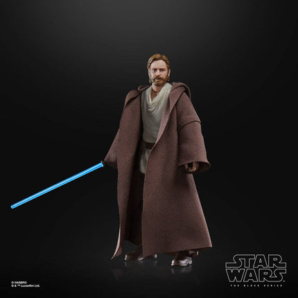 Star Wars: Obi-Wan Kenobi Czarna seria Figurka 2022 Obi-Wan Kenobi (Wędrujący Jedi) 15 cm