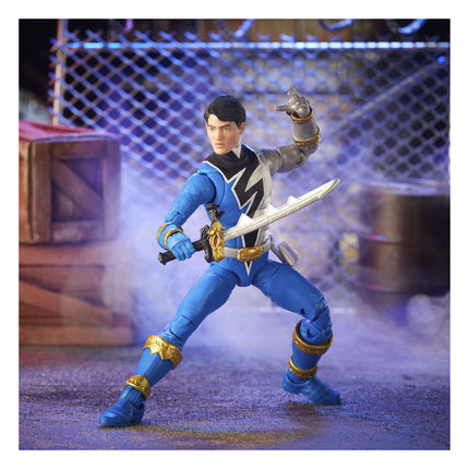 Dino Fury Blue Ranger Power Rangers Lightning Collection Action Figure 2022 15 cm