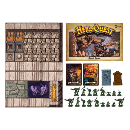 Dodatek do gry planszowej HeroQuest Kellar's Keep Quest Pack angielski - ANGIELSKI - ANGIELSKI