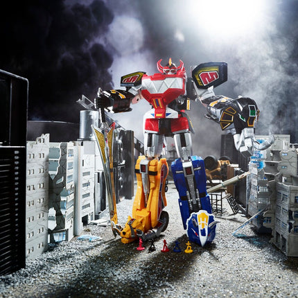 1/144 Dino Megazord 28 cm Mighty Morphin Power Rangers Lightning Collection Zord Ascension Project Action Figure 2022