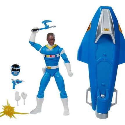 Blue Ranger & Galaxy Glider 15 cm  Power Rangers in Space Lightning Collection Action Figure 2022 - DECEMBER 2022