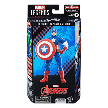 Ultimate Captain America Marvel Legends Figurka Puff Adder BAF 15cm