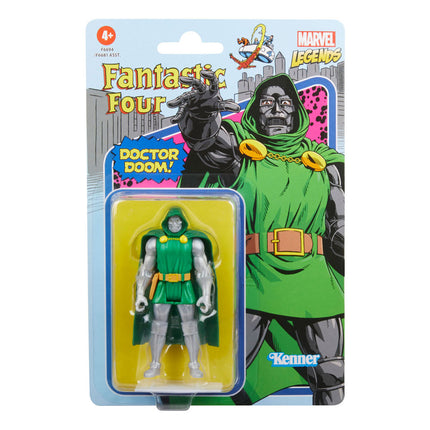 Doctor Doom Fantastic Four Marvel Legends Series Retro Action Figure 10 cm