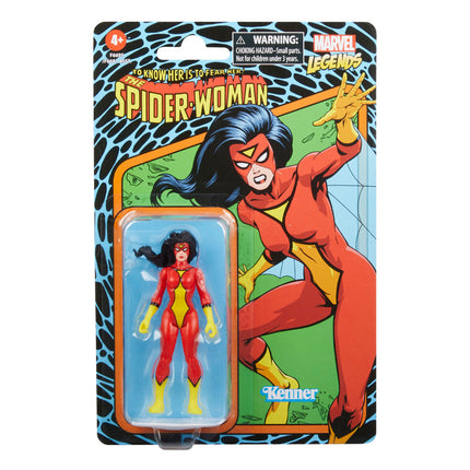 Spider-Woman Marvel Legends Series Retro Figurka 10cm