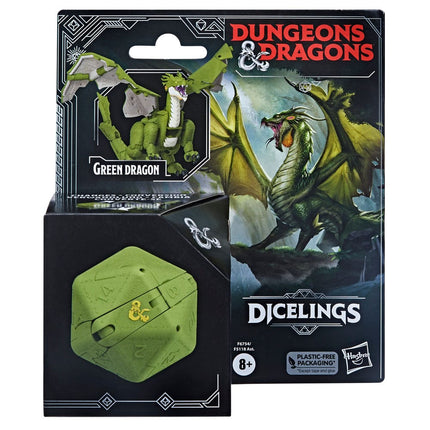 Green Dragon Dungeons and Dragons Dicelings Action Figure
