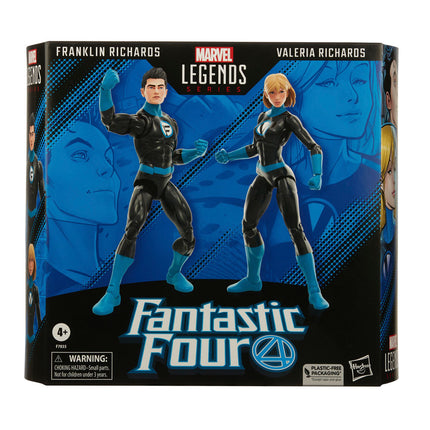 Franklin Richards and Valeria Richards Fantastic Four Marvel Legends Action Figure 2-Pack  15 cm