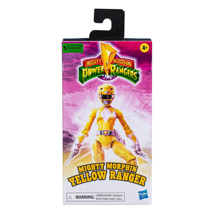 Yellow Ranger Power Rangers Action Figure Mighty Morphin 15 cm