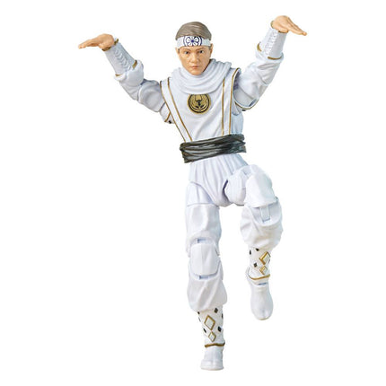 Morphed Daniel LaRusso White Crane Ranger Power Rangers x Cobra Kai Ligtning Collection Action Figure 15 cm