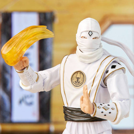 Morphed Daniel LaRusso White Crane Ranger Power Rangers x Cobra Kai Ligtning Collection Action Figure 15 cm