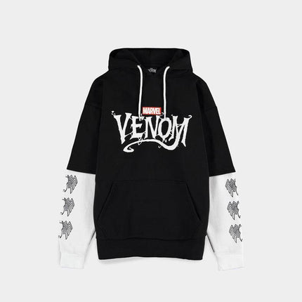 Venom Hooded Sweater Logo Felpa Adulti - Adults