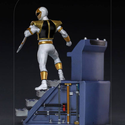 Power Rangers BDS Art Scale Statuetka 1/10 White Ranger 22 cm