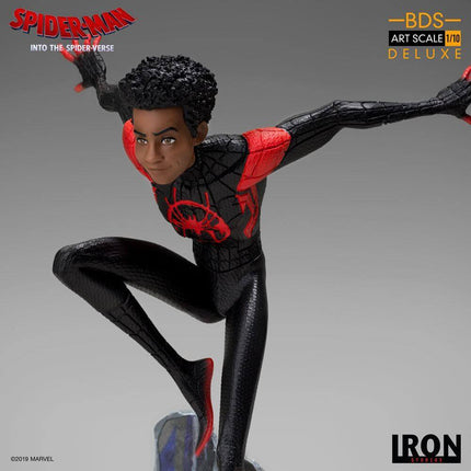 Miles Morales Statuetta Spider-Man: Into the Spider-Verse BDS Art Scale Deluxe Statue 1/10  22 cm Iron Studios (4180871807073)