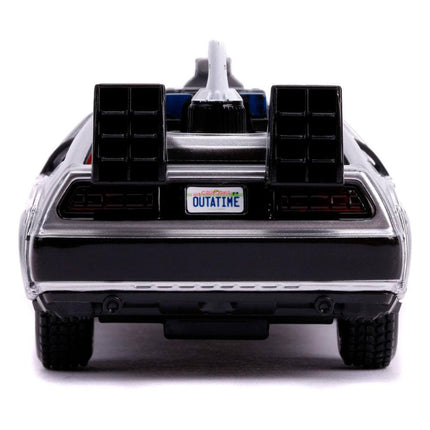 DeLorean Time Machine Back to the Future  II Hollywood Rides Diecast Model 1/32