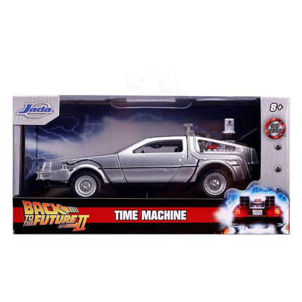 DeLorean Time Machine Back to the Future  II Hollywood Rides Diecast Model 1/32