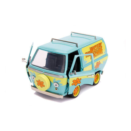 Tajemnicza furgonetka z figurkami Scooby Doo Hollywood Rides Model odlewu 1/24