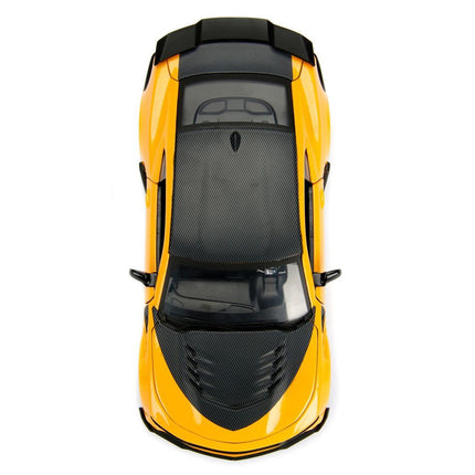 Chevy Camaro Bumblebee Transformers Diecast Model 1/24 Scala  Metallo (3948436586593)