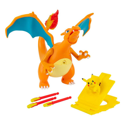 Charizard Pokémon Interaktywna figurka deluxe 15 cm