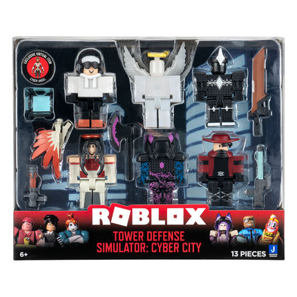 Roblox Action Figures Multipack Tower Defense Simulator: Cyber City