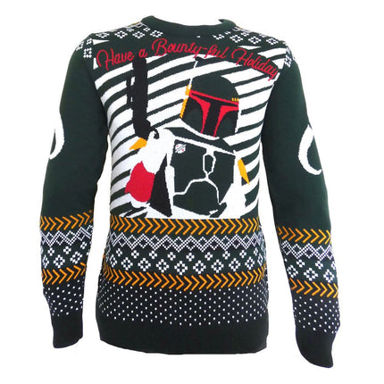 Star Wars Sweatshirt Christmas Jumper Boba Fett Bounty - ADULTS SIZE