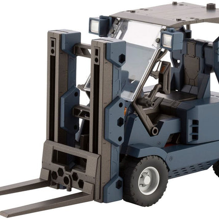 Forklift Type Dark Blue Ver. Hexa Gear Plastic Model Kit 1/24 Booster Pack 006 20 cm