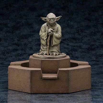 Star Wars Cold Cast Statuetka Yoda Fountain Edycja limitowana 22 cm