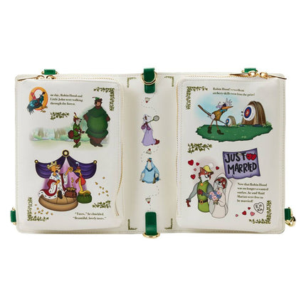 Classic Book Robin Hood Disney by Loungefly Crossbody Bag