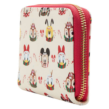 Mickey &amp; Minnie Hot Cocoa Kubki AOP Disney by Loungefly Wallet