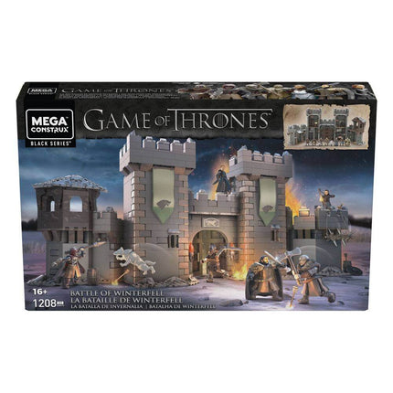 Game of Thrones Mega Construx Black Series Zestaw konstrukcyjny Bitwa o Winterfell
