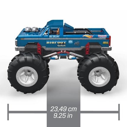 Hot Wheels Monster Trucks Mega Construx Construction Set Bigfoot Monster Truck